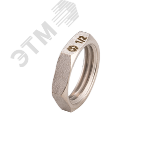 Контргайка 1/2' никелированная - MVI