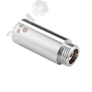 Удлинитель НВ 3/4'x50 мм, хромированный