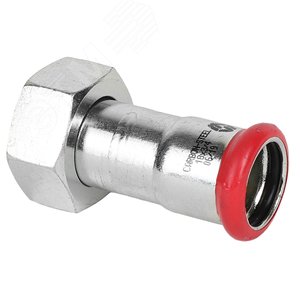 Муфта с накидной гайкой 18x3/4' (оцинкованная сталь) - MVI