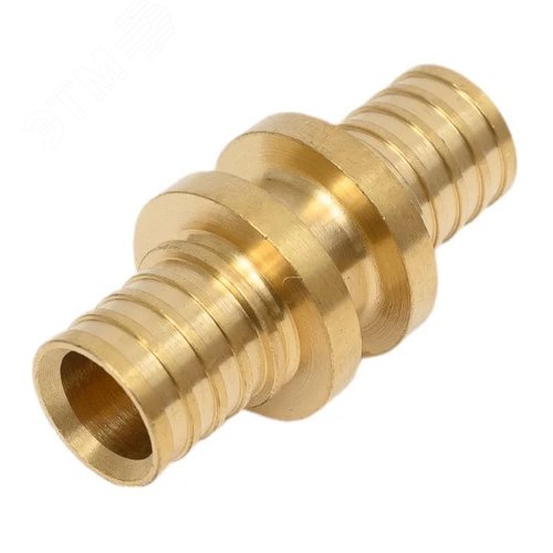 Муфта 20 аксиальная, латунь 2