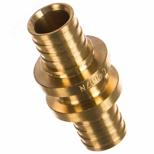 Муфта 20 аксиальная, латунь 3