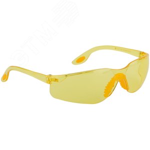 Очки защитные с дужками желтые (12227) - FIT