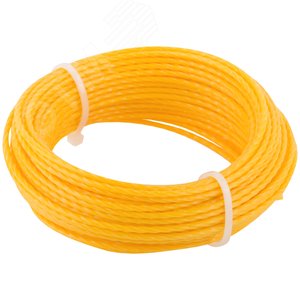 Леска для садовых триммеров крученая ''Квадрат'' 2.0 мм х 15 м 3