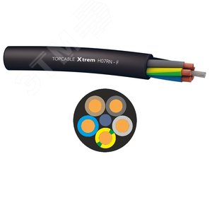 Кабель силовой XTREM H07RN-F 5G10 (3005010.) - Top Cable (Испания)