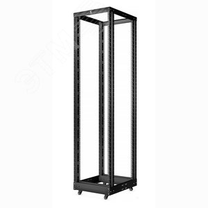 Стойка открытая 19дюймов 45U двухрамная усиленная цвет черный - Cabeus