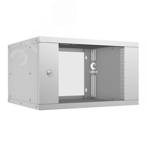 Шкаф телекоммуникационный настенный 19дюймов 6U - Cabeus