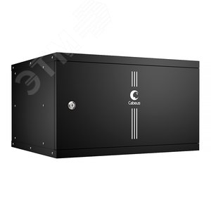 Шкаф телекоммуникационный настенный 19дюймов 6U - Cabeus