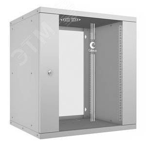 Шкаф телекоммуникационный настенный 19дюймов 12U - Cabeus