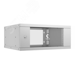 Шкаф телекоммуникационный настенный 19дюймов 4U - Cabeus