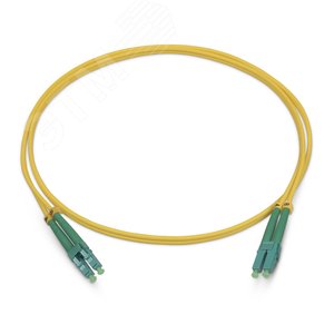 Шнур оптический duplex 10м LC/APC-ST/APC 9/125 sm  LSZH FOP(d)-9-LC/APC-ST/APC-10m (FOP(d)-9-LC/APC-ST/APC-10m) - Cabeus