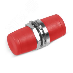 Соединитель проходной FC-FC, SM(для одномодового кабеля), D-тип, корпус металл - Cabeus