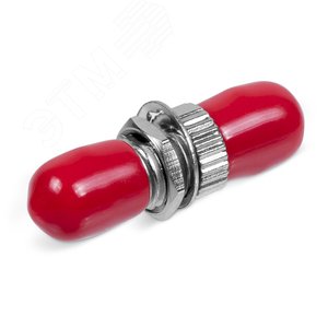 Соединитель проходной ST-ST, мм(для многомодового кабеля), корпус металл - Cabeus