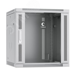 Шкаф телекоммуникационный настенный 19дюймов 12U - Cabeus