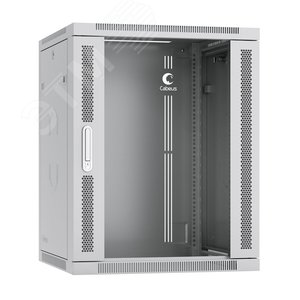 Шкаф телекоммуникационный настенный 19дюймов 15U (SH-05F-15U60/45) - Cabeus