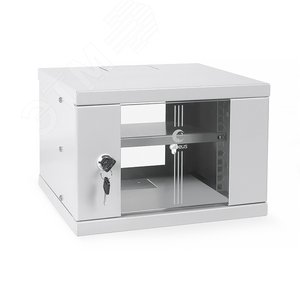 Шкаф телекоммуникационный настенный 10дюймов 4U - Cabeus