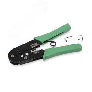 Инструмент обжимной для RJ-45 (8р8с), RJ-11/12 (6р6с, 6р4с, 6р2с) - Cabeus