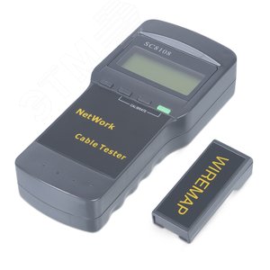 Тестер для витой пары c LCD дисплеем - Cabeus