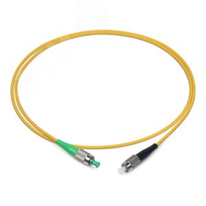 Патч-корд оптический simplex 1м FC/APC-FC/UPC 9/125 sm LSZH - Cabeus