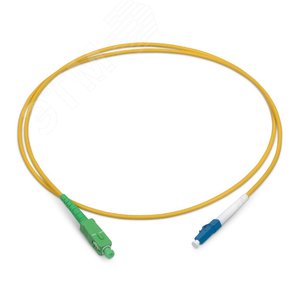 Патч-корд оптический simplex 5м SC/APC-LC/UPC 9/125 sm LSZH - артикул 8135c