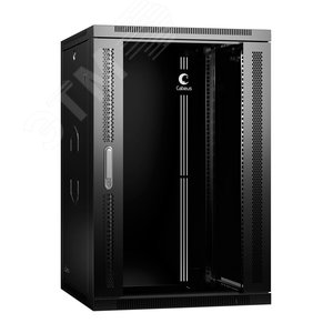 Шкаф телекоммуникационный настенный 19дюймов 18U - Cabeus