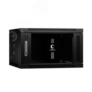 Шкаф телекоммуникационный настенный 19дюймов 6U - Cabeus