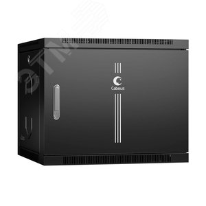 Шкаф телекоммуникационный настенный 19дюймов 9U - Cabeus