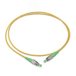 Шнур оптический simplex 2м FC/APC-ST/UPC 9/125 sm  LSZH FOP(s)-9-FC/APC-ST/UPC-2m (FOP(s)-9-FC/APC-ST/UPC-2m) - Cabeus