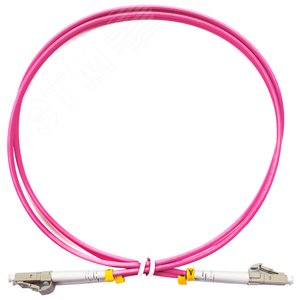 Патч-корд оптический duplex 1,5м LC-LC 50/125MM OM4 LSZH - Cabeus