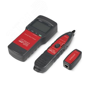 Тестер для витой пары c LCD дисплеем и тон-генератором - Cabeus