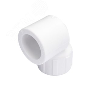 Угольник комбинированный 25x1/2' ВР переходной, полипропиленовый PPR, белый - фото 2