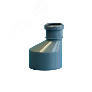 Переход 50x40 эксцентрический, канализационный - Политэк