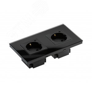 Розетка встраиваемая Sibling Powerswitch-W2, черная (Powerswitch-W2, черная) - фото 3
