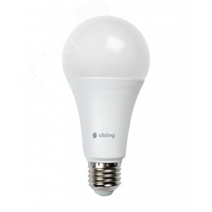 Умная RGB лампа, Е27, 15 Вт, шар (Powerlite-L (15w)) - Sibling