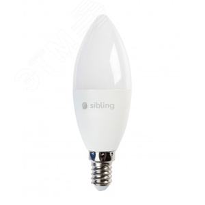 Умная RGB лампа, Е14, 5 Вт, свеча (Powerlite-L (С37)) - Sibling