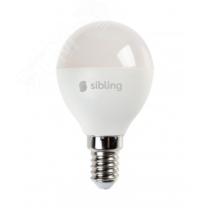 Умная RGB лампа, Е14, (5 Вт), шар (Powerlite-L (G45)) - Sibling