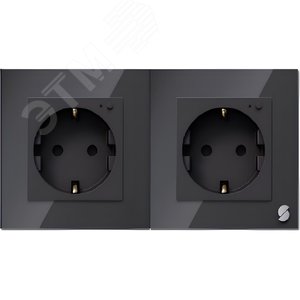 Розетка встраиваемая Sibling Powerswitch-W2, черная (Powerswitch-W2, черная) - Sibling