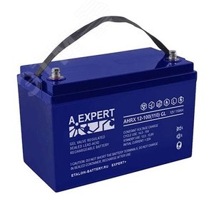 Аккумулятор A.EXPERT AHRX GL 12В 100 А/ч (AHRX 12-100 (110) GL) - Etalon battery