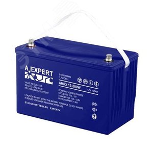Аккумулятор A.EXPERT AHRX 12В 100 А/ч (AHRX 12-500W) - Etalon battery