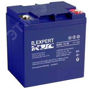 Аккумулятор B.EXPERT BHRL 12В 28 А/ч (BHRL 12-28) - Etalon battery