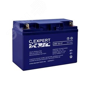 Аккумулятор C.EXPERT CHR 12В 17 А/ч (CHR 12-17) - Etalon battery