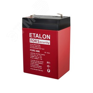 Аккумулятор 6В 6Ач (FORS 606) - Etalon battery