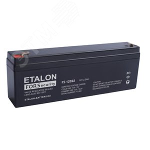 Аккумулятор FS 12В 2,2Ач (FS 12022) - Etalon battery