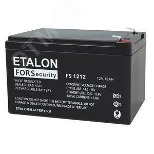АКБ FS 1212 - Etalon battery