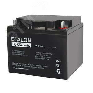 Аккумулятор FS 12В 40Ач (FS 1240) - Etalon battery