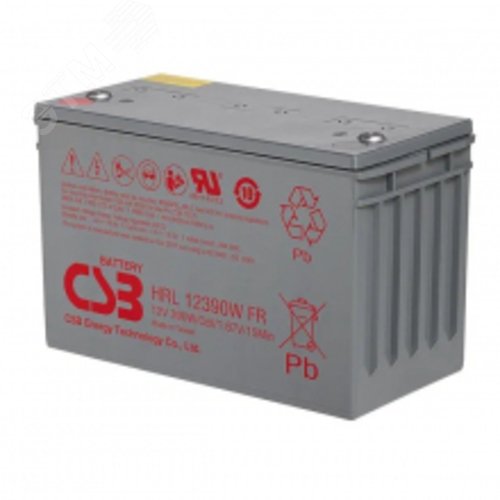 Аккумулятор HRL 12В 390W (CSB HRL12390W) - CSB