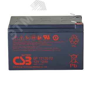 Аккумуляторная батарея CSB GP12120 F2 (GP12120 F2) - CSB