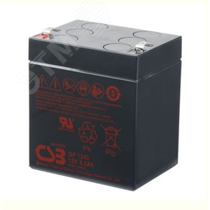 Аккумуляторная батарея CSB GP1245 F2 (12V16W) (GP1245 F2 (12V16W)) - CSB