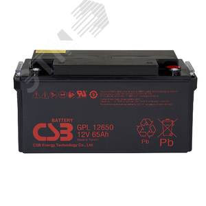 Аккумуляторная батарея CSB GPL12650 (GPL12650) - CSB