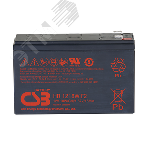 Аккумуляторная батарея CSB HR1218W F2 (HR1218W F2) - CSB