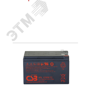 Аккумуляторная батарея CSB HRL1250W F2 FR (HRL1250W F2 FR) - CSB